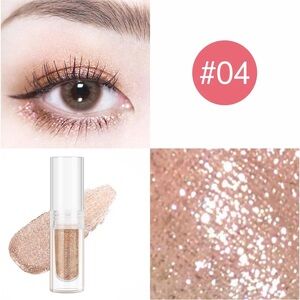 YME TRANSLUCENT GOLD GLITTER SPARKLE LIQUID EYESHADOW #4 NIB